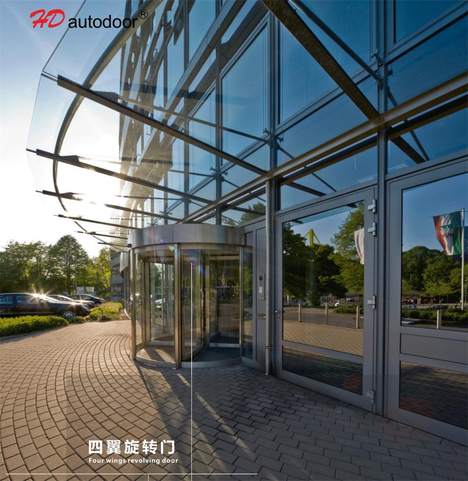 兩翼、三翼、四翼旋轉(zhuǎn)門：青島恒達(dá)自動(dòng)門(圖5)